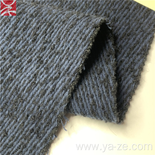55% wool woven twill fabric for overcoat cloth